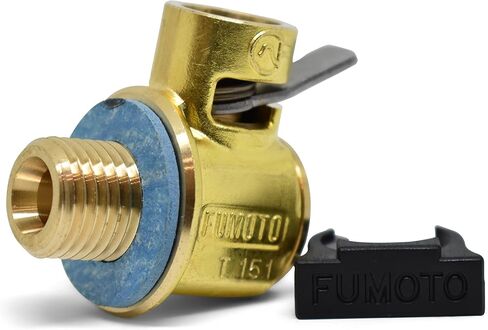 Fumoto Original F-106 مع LC-10 Lever Clip F-Series صمام تصريف زيت المحرك ، 1 حزمة ، ذهبية in Kuwait