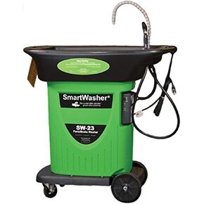 CRC SmartWasher SW-423 Mobile Parts Washer Kit, and Durable Parts Washer, Cleans Dirt, Oil, and Grime from Industrial and Automotive Parts, Water-Based, Non-Flammable, pH Neutral in Saudi Arabia