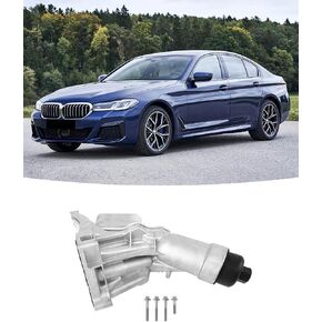 11428596283 مرشح زيت المحرك من الألومنيوم متوافق مع BMW 230i 330e 330i 430i 530e 530i 740e in Kuwait