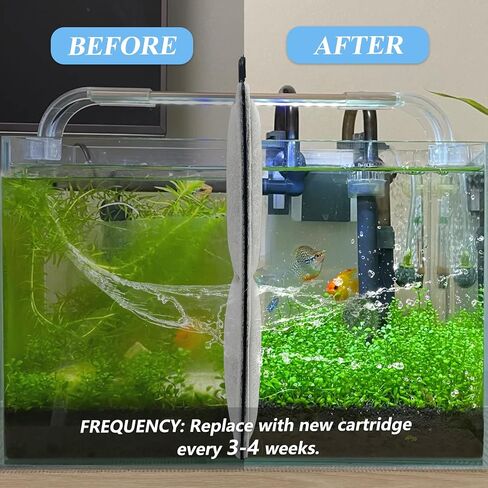 Filter Cartridge for Top Fin RF-L: 24-Pack Aquarium Filters Replacement Compatible with Top Fin RF-L Large Retreat Filter Cartridges in Kuwait
