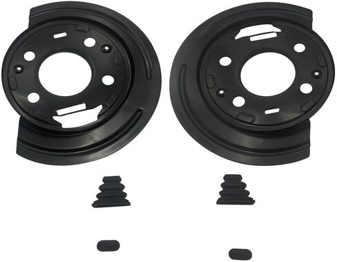 Pair Rear Brake Dust Shield for Cadillac Escalade 2002-2003 for Chevrolet Express 2500 2003-2006 for Gmc Savana 3500 2003-2006 Driver Passenger Side Brake Rotor Backing Plate Replace 924-223 in Saudi Arabia