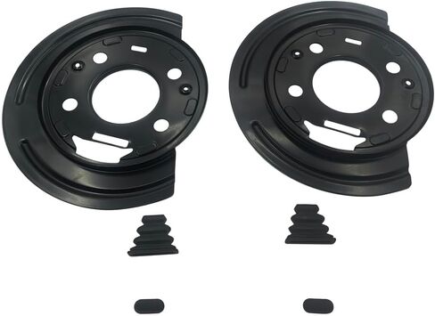 Pair Rear Brake Dust Shield for Cadillac Escalade 2002-2003 for Chevrolet Express 2500 2003-2006 for Gmc Savana 3500 2003-2006 Driver Passenger Side Brake Rotor Backing Plate Replace 924-223 in Saudi Arabia