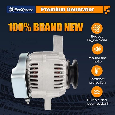 Ezexpreze المولد الملائم لهوندا Odyssey 3.5L V6 2013-2017،130AMP CW ، OE#11775 31100-RV0-A11 400-52718R in Kuwait