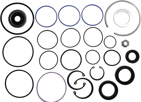 أختام التوجيه السلطة - رف التوجيه الدقيق للذات وقمة ختم الجناح | O-Ring and Sealing Kit لـ Mercury Grand Marquis 2005-2008 | إكمال استبدال ختم أجزاء التوجيه in Kuwait