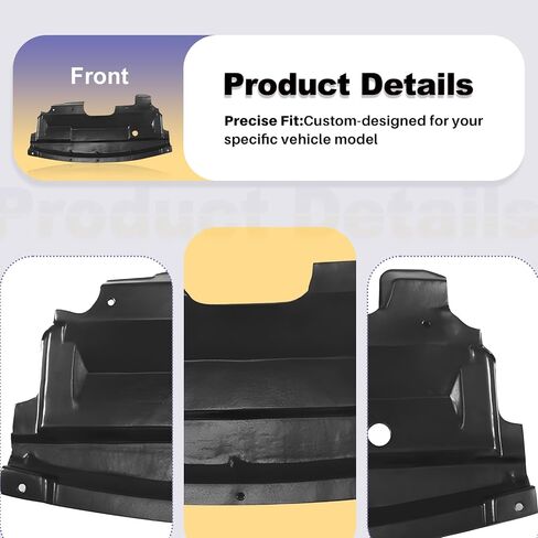CarPartsDepot Engine Splash Shield for Nissan Altima 2013-2015 Sedan 4-Door Front Lower Underbody Cover 758903TA0A NI1228145 in Saudi Arabia