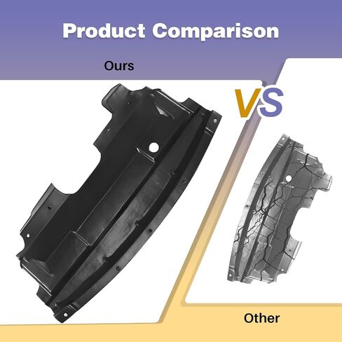CarPartsDepot Engine Splash Shield for Nissan Altima 2013-2015 Sedan 4-Door Front Lower Underbody Cover 758903TA0A NI1228145 in Saudi Arabia