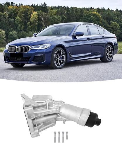 11428596283 مرشح زيت المحرك من الألومنيوم متوافق مع BMW 230i 330e 330i 430i 530e 530i 740e in Saudi Arabia