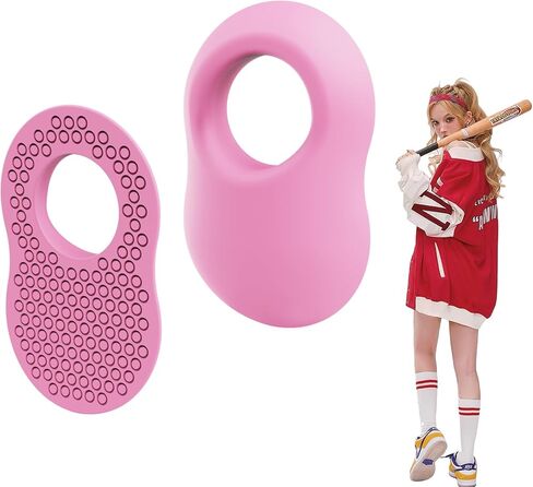 2 Pack Baseball Thumb Guard for Pro Batters, Hitter Swing Training Aid, Thumb Guard Baseball & Softball Baseball Batting Grip Baseball Accessories Baseball Training Equipment Reduce Bat Sting-Red in Saudi Arabia