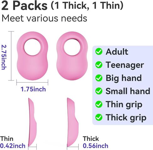 2 Pack Baseball Thumb Guard for Pro Batters, Hitter Swing Training Aid, Thumb Guard Baseball & Softball Baseball Batting Grip Baseball Accessories Baseball Training Equipment Reduce Bat Sting-Red in Saudi Arabia