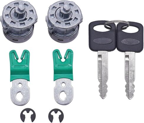 Door Lock Cylinder & Key Set 7C3Z-1521990-A Compatible with Ford F150 1997-2011; F250 1997-99;F-350 Super Duty 1999-2016;Lincoln Navigator 1998-2014 in Saudi Arabia