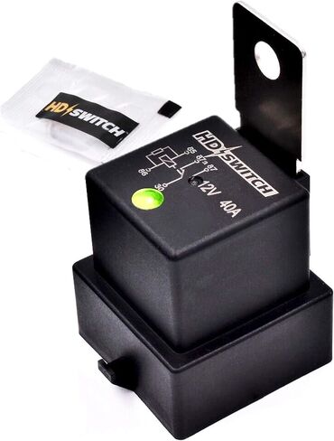 HD Switch 12V Electric Waterproof Relay w/LED Indicator fits John Deere Ztrak EZtrak Z225 Z245 Z425 Z445 Z465 Zero Turn ZTR Mowers in Saudi Arabia