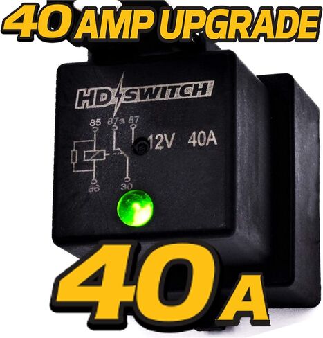 HD Switch 12V Electric Waterproof Relay w/LED Indicator fits John Deere Ztrak EZtrak Z225 Z245 Z425 Z445 Z465 Zero Turn ZTR Mowers in Saudi Arabia