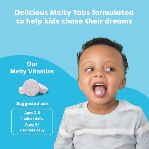 Renzo's Roll Call Immunity, Daily Postbiotic – Dissolvable Kids Immune Support Supplement - Sugar-Free Kids Vitamins, 30 Orange-Flavored Melty Tabs in Saudi Arabia
