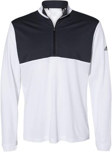 Adidas Lightweight Quarter-Zip Pullover 4XL White/ Carbon in Saudi Arabia
