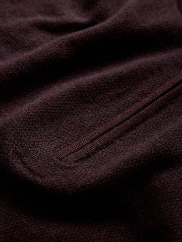 John Varvatos Men's Grand Birdseye Half Zip in Saudi Arabia