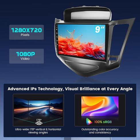 [Fuluku] 2+64GB 9" Android 15 Car Radio for Chevrolet Chevy Cruze 2009-2015 in Kuwait