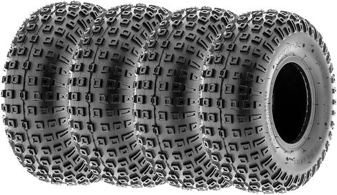 SunF 145/70-6 145/70x6 Loose Terrain Hardpack ATV UTV Tire 6 PR A011 - SET of 4 in Saudi Arabia
