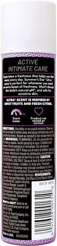 Summers Eve Feminine Deodorant Spray Ultra Extra Strength - 2 oz (Pack of 4) in Saudi Arabia