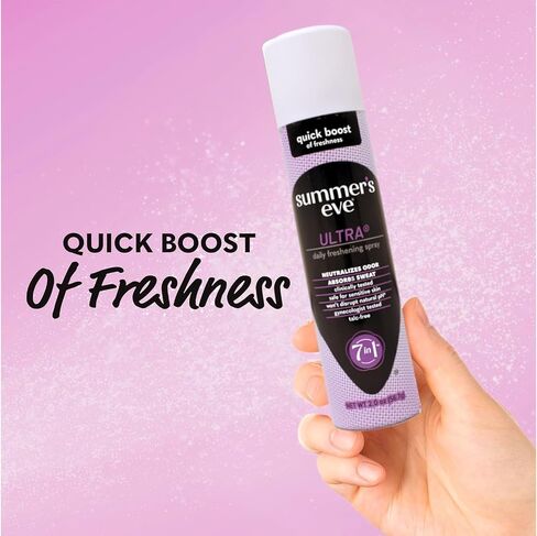 Summers Eve Feminine Deodorant Spray Ultra Extra Strength - 2 oz (Pack of 4) in Saudi Arabia