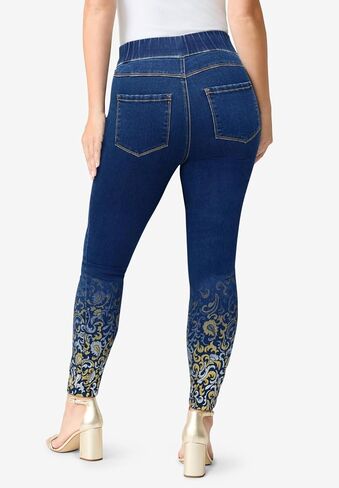 Roaman's Women's Plus Size 360° Stretch Jegging in Saudi Arabia