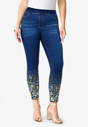 Roaman's Women's Plus Size 360° Stretch Jegging in Saudi Arabia