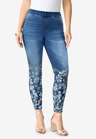Roaman's Women's Plus Size 360° Stretch Jegging in Saudi Arabia