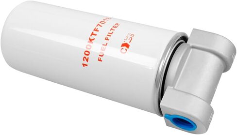 1200KTF7018 Fuel Filter for Transfer Pump FR112 FR1210G FR610G 18 GPM 3/4" with 1200KTG9075 Filter Head and 3/4" ST Elbow and 3/4 x 7" Nipple in Saudi Arabia