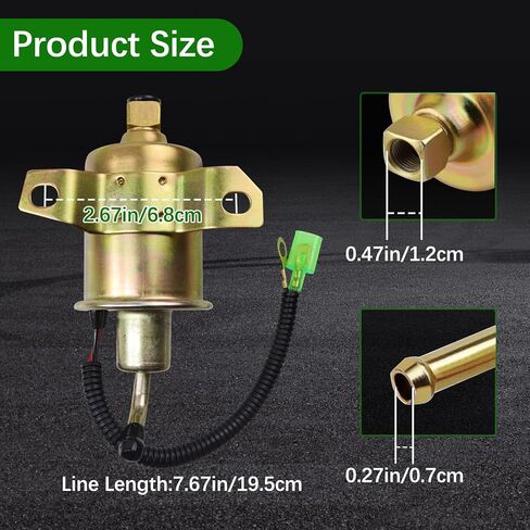 149-2311 مضخة الوقود مع 149-2457 لتلاعب مرشح الوقود مجموعة ملائمة لـ Onan Cummins 3600 4000 4KW أجزاء مولدات microquiet microlite مع 1403280 مرشح الهواء وخط الوقود استبدال E11007 A029F889 in Kuwait