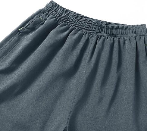 Men's Big and Tall Capri Pants 3/4 Below Knee Long Shorts Elastic Waist Jogging Gym Beach Cropped Pant with Pocket in Saudi Arabia