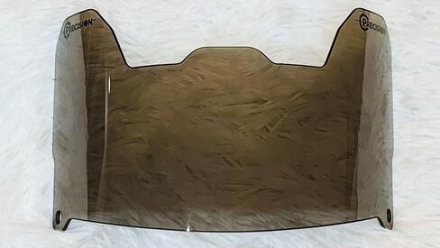 Precision Football Helment Visor Colors الشفافة // يناسب العلامات التجارية الرئيسية للأطفال والشباب والبالغين // حماية العين للخوذة ومقاسف الوجه // ألوان شفافة in Kuwait
