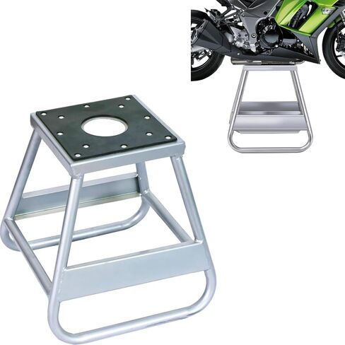 SUNROAD Dirt Bike Stands 1100LBS Capacity Universal Lifts also for Motocross, Silver in Saudi Arabia