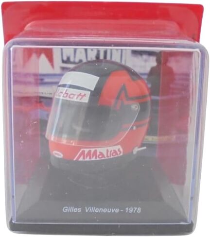 OPO 10 - خوذة Formula 1 متوافقة مع Ferrari F1: Gilles Villeneuve 1978-1/5 Scale - Cas50 in Kuwait