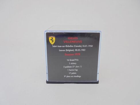 OPO 10 - خوذة Formula 1 متوافقة مع Ferrari F1: Gilles Villeneuve 1978-1/5 Scale - Cas50 in Kuwait