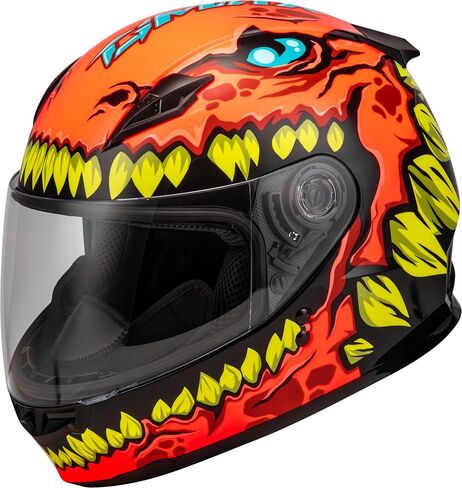 GMAX Youth GM-49Y Drax Full-Face Helmet - FMVSS 218 Approved in Saudi Arabia