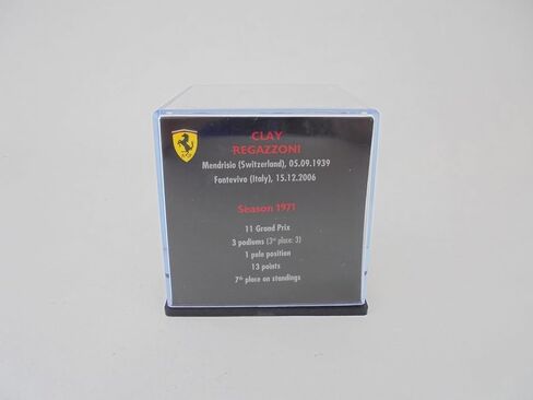 OPO 10 - خوذة Formula 1 متوافقة مع Ferrari F1: Clay Regazzoni 1971-1/5 Scale - Cas82 in Saudi Arabia