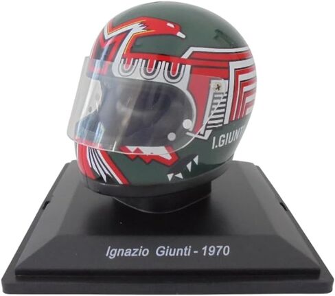 - خوذة Formula 1 متوافقة مع Ferrari F1: Ignazio Giunti 1970 - 1/5 مقياس - Cas65 in Kuwait