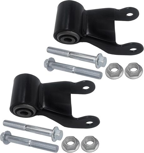 2PCS Leaf Leaf Spring Shackle Kit لعام 1994 1995 1996 1997 1998 1999 2000 2001 Dodge RAM 1500 RAM 2500 722021 in Saudi Arabia