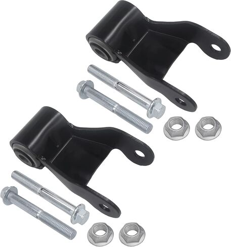 2PCS Leaf Leaf Spring Shackle Kit لعام 1994 1995 1996 1997 1998 1999 2000 2001 Dodge RAM 1500 RAM 2500 722021 in Saudi Arabia