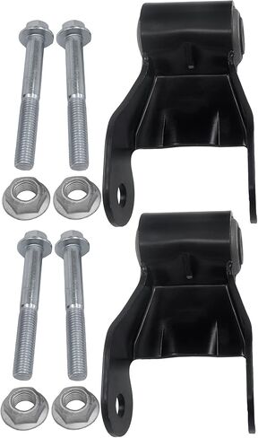 2PCS Leaf Leaf Spring Shackle Kit لعام 1994 1995 1996 1997 1998 1999 2000 2001 Dodge RAM 1500 RAM 2500 722021 in Saudi Arabia