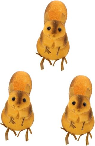 2Pcs Cute Squirrel Car Antenna Toppers - Stylish and Fun Decorative Antenna Balls for Vehicle Exterior, Perfect for Personalizing Your Car in Saudi Arabia