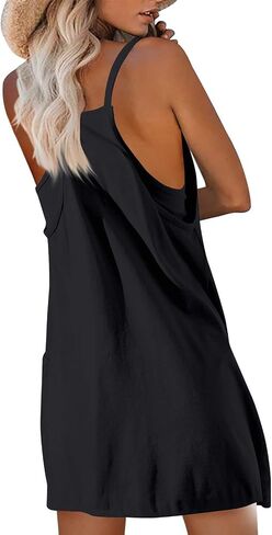 Womens Tennis Dress Workout Mini Dress Romper with Built in Shorts and Sleeveless Golf Athletic Dresses with Pockets in Saudi Arabia