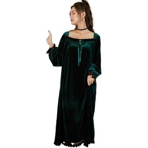 JSEIAJB Pajamas for Women's Warm Pajamas Can Be Worn As Loose Fitting Dresses for Home Wear Long Sleeved Plush(Medium) in Saudi Arabia