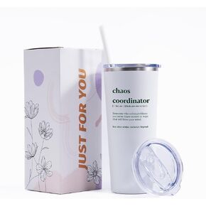 Chaos Coordinator 22Oz Tumbler - Appreciation & Thank You Gifts for Boss, Teacher, Manager, Assistant, Coworker, Secretary in Saudi Arabia