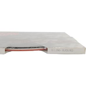 Universal Ultra-Lite 0216246 - Auto Customizing 2-Color Dual Pinstripe - 3/16" x 150' (1/16" Stripe, 1/16" Gap, Then 1/16" Stripe) - 246-Black/Red in Kuwait