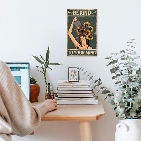 GLOBLELAND Salon Hairdresser Funny Tin Sign Invest in Your Hair It's The Crown You Never Take Off Barber Shop Charming Lady Hairstyling Vintage Tin Sign for Bars Cafe Pubs Barber Shop 11.8x7.8inch in Saudi Arabia