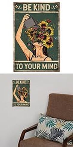 GLOBLELAND Salon Hairdresser Funny Tin Sign Invest in Your Hair It's The Crown You Never Take Off Barber Shop Charming Lady Hairstyling Vintage Tin Sign for Bars Cafe Pubs Barber Shop 11.8x7.8inch in Saudi Arabia