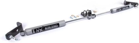 BDS2003DH | Dual Steering Stabilizer Kit w/NX2 Shocks | Compatible with Chevy Silverado & GMC Sierra 1500 (99-06) 4WD in Saudi Arabia