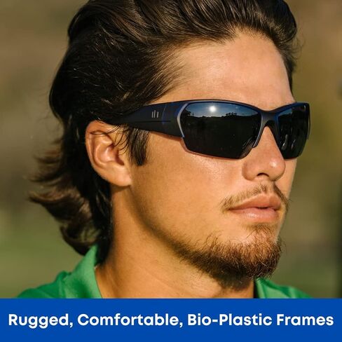 Parallel Eyewear Del Mar Non-Polarized Glare & UV Protection Sunglasses for Outdoor Fishing, Biking, & Surfing, Men's in Saudi Arabia