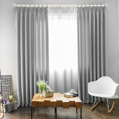 5/8 "قضيب الستار المزدوج مع نهائيات Nerveux ، Weathered White ، 48 ''-84 '' ' in Kuwait