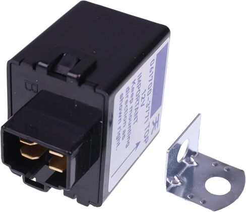 Jzgrdn 12V Relay 061700-3770 061700-3771 061700-3760 T0070-31410 متوافق مع Kubota B1550E B1750D BX1800D BX1850D BX1860 BX1870 F19 in Kuwait